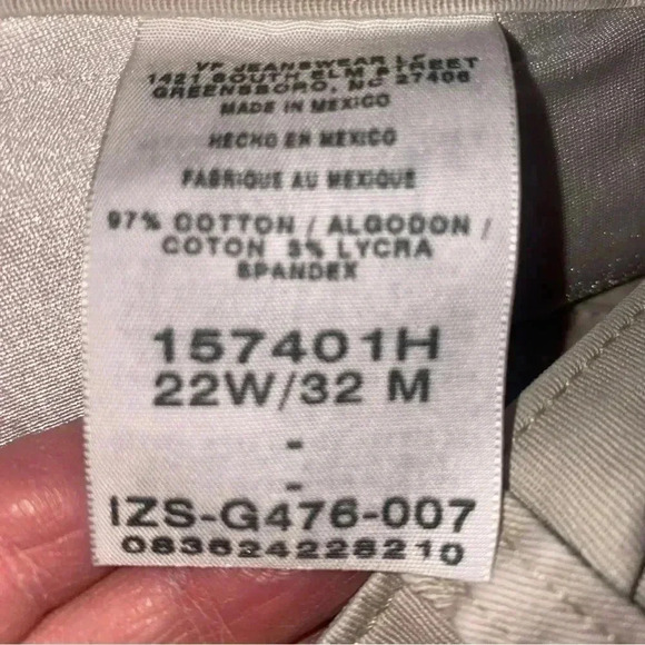 LEE Riders Instantly Slims You Jeans Size 22W - Picture 6 of 8